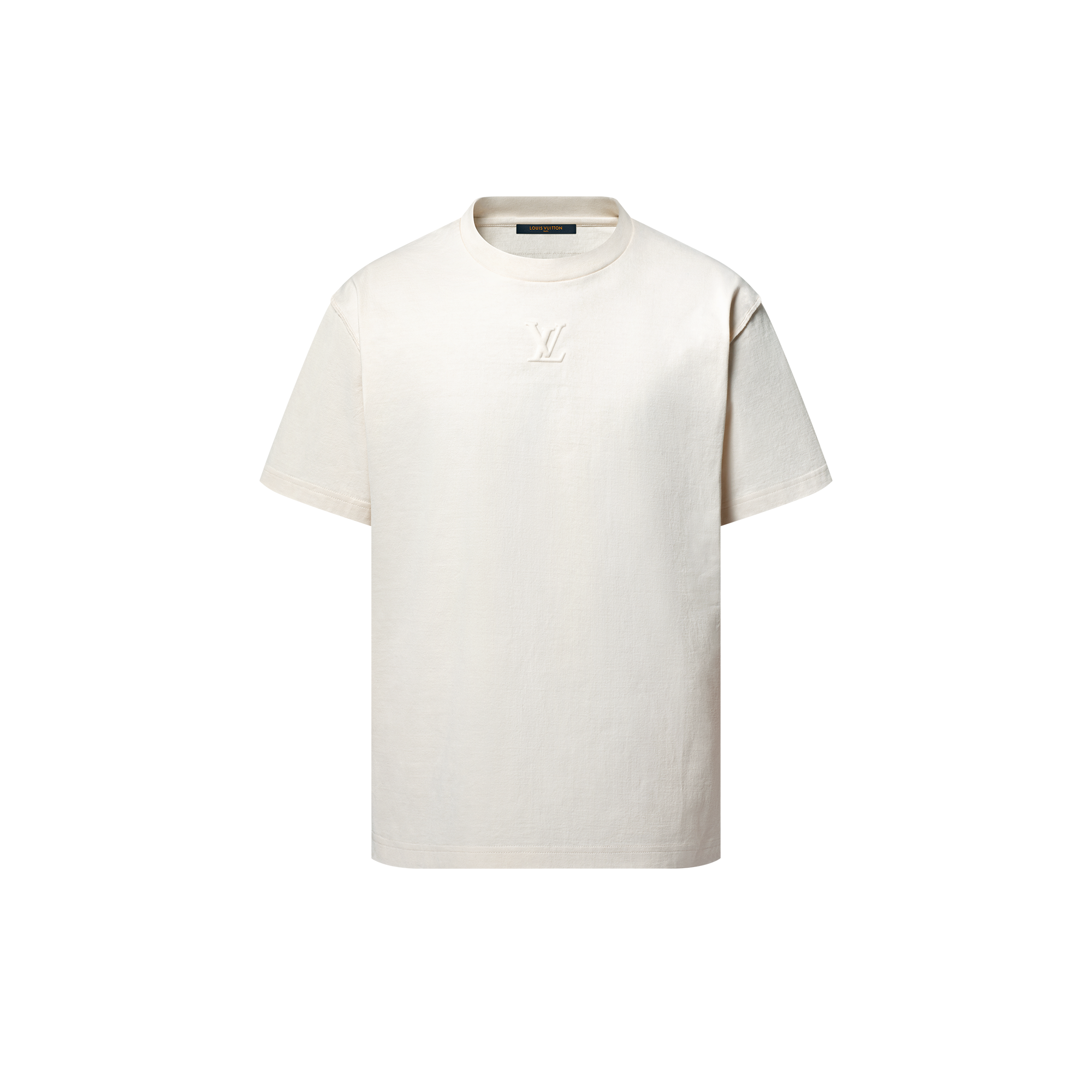 Camiseta com LV em Relevo - Ready-to-Wear | LOUIS VUITTON ®